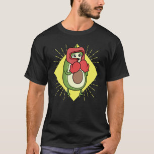 Camiseta Avocardio corazón fitness cardio deporte boxeador