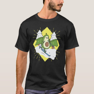 Camiseta Avocardio corazón fitness cardio deporte esquiador