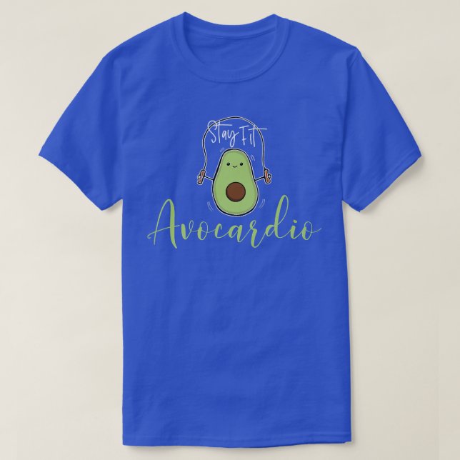 Camiseta Avocardio Cute Kawaii (Diseño del anverso)