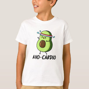 Camiseta Avocardio Ejercicio Divertido Chiste de Aguacate