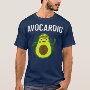 Camiseta Avocardio Funny Aguacate Fitness