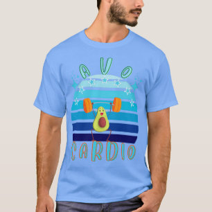 Camiseta Avocardio Funny Avocado Fitness 18