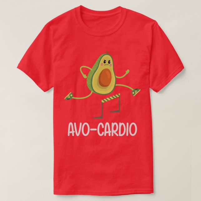 Camiseta Avocardio Funny Guacamole (Diseño del anverso)