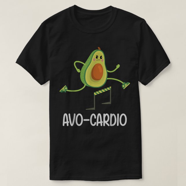 Camiseta Avocardio Funny Guacamole (Diseño del anverso)