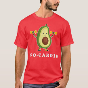 Camiseta AvoCardio Funny Pun Workout Running Aguacate
