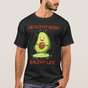 Camiseta Avocardio - Gimnasio aguacate - Comida vegetariana