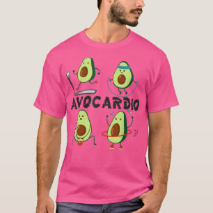 Camiseta Avocardio, Gym Funny, Avocado Workout For Men Wome
