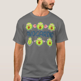 Camiseta Avocardio, Gym Funny, Taller De Aguacate Para Homb