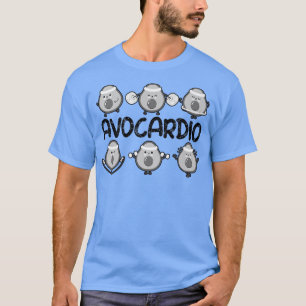 Camiseta Avocardio, Gym Funny, Taller De Aguacate Para Homb