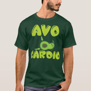 Camiseta AvoCardio y Yoga para la pérdida de peso con aguac
