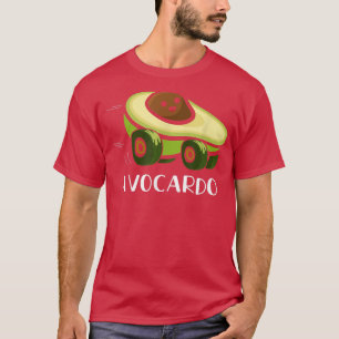 Camiseta Avocardo Aguacate Car Funny Pun Aguacate Humor Lov