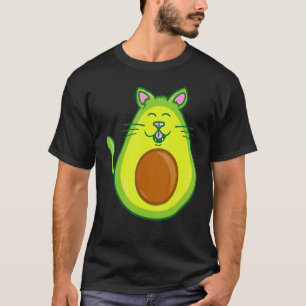Camiseta Avocato Aguacate Gato  Gatos  Idea Gatito