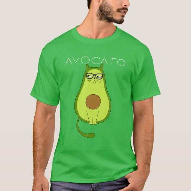 Camiseta Avocato Cat Avocado Costume (Anverso)
