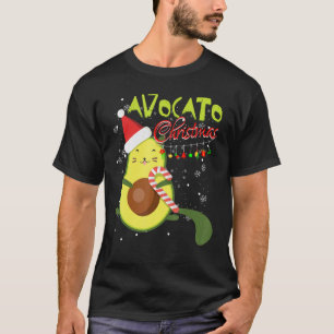 Camiseta Avocato Divertido Gato Lindo Aguacate Vegano Gif N