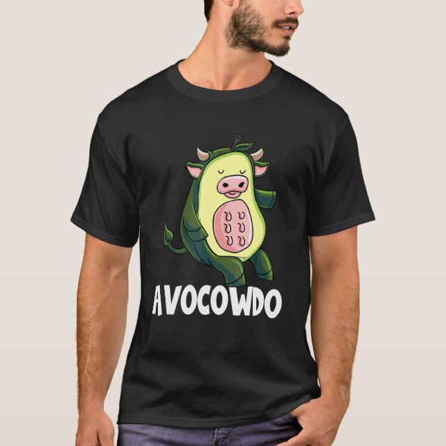 Camiseta Avocowdo Aguacate Vaca (Anverso)