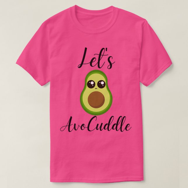 Camiseta Avocuddle Aguacate es mi Valentine Classic TShirt (Diseño del anverso)