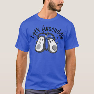 Camiseta Avocuddle, aguacate, vegetariano gracioso, ve