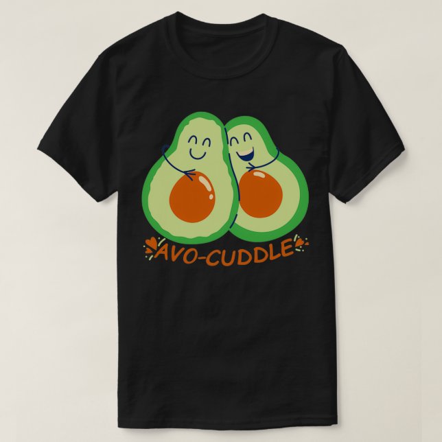 Camiseta Avocuddle avocados (Diseño del anverso)
