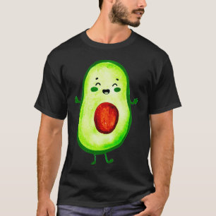 Camiseta Avocuddle cutie aguacate acuarela