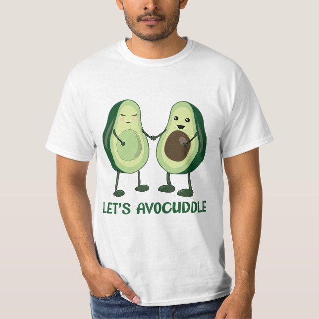 Camiseta Avocuddle - Funny Aguacate Pun (Anverso)