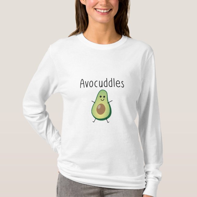 Camiseta Avocuddles Manga Larga (Anverso)