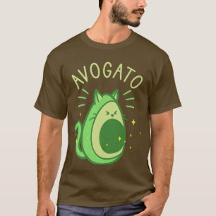 Camiseta Avogato Aguacate Cat Foodie Lover 132