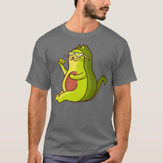Camiseta avogato aguacate gato 1