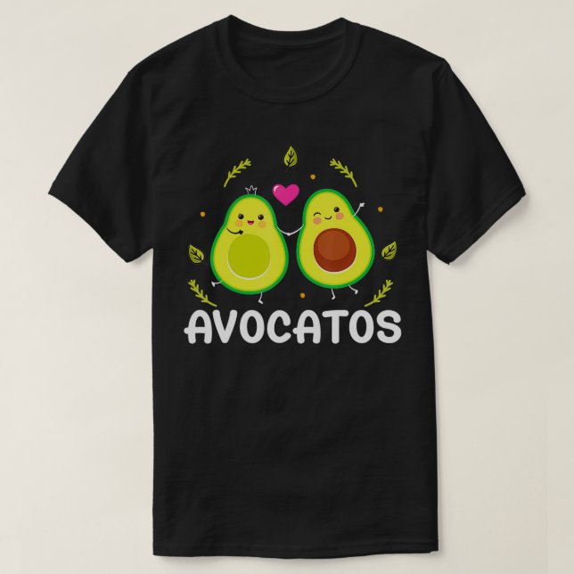 Camiseta Avogato Aguacates Funny Cat Lover Cat Dad C (Diseño del anverso)