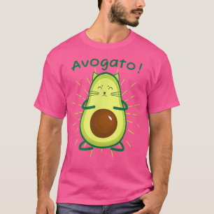 Camiseta Avogato Avocado Cat Foodie Lover187
