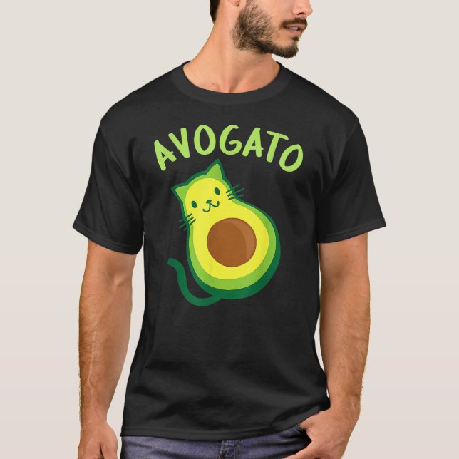 Camiseta Avogato Cat Avocado - Funny Cinco de Mayo For men  (Anverso)