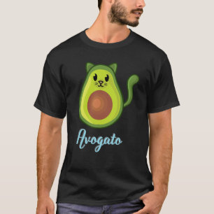 Camiseta Avogato Cinco de Mayo Vintage Vegano Gatito Avoca