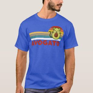 Camiseta Avogato Cute Kawaii Gato Mashup Cinco De Mamáes