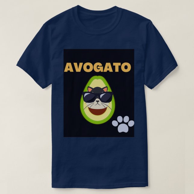 Camiseta Avogato divertido (Diseño del anverso)