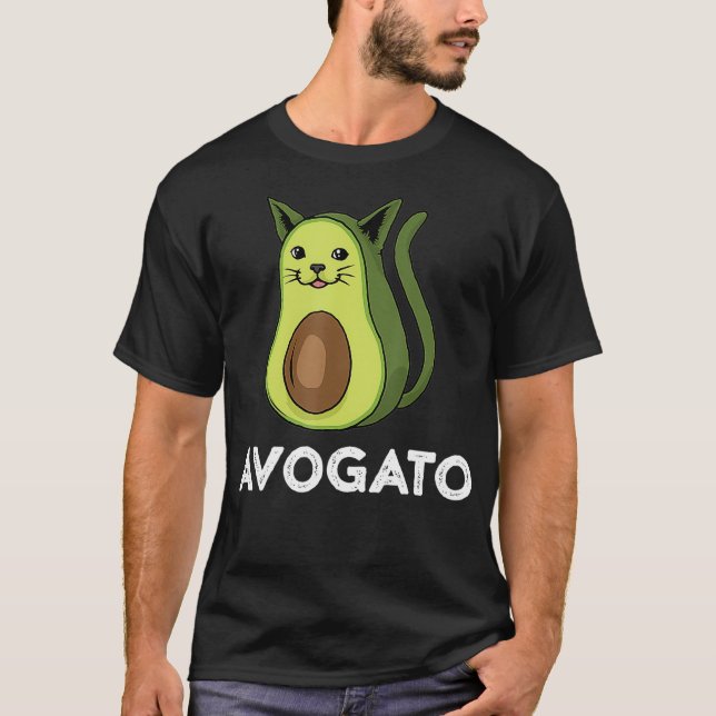 Camiseta Avogato T Funny Keto Dieta  (Anverso)