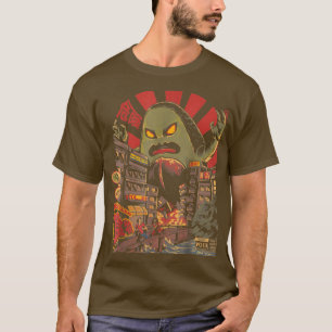 Camiseta Avokiller Aguacado Guacamole Kaiju Monstruo japoné