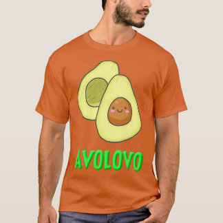 Camiseta AVOLOVO divertido aguacate de surf fresco aguacate