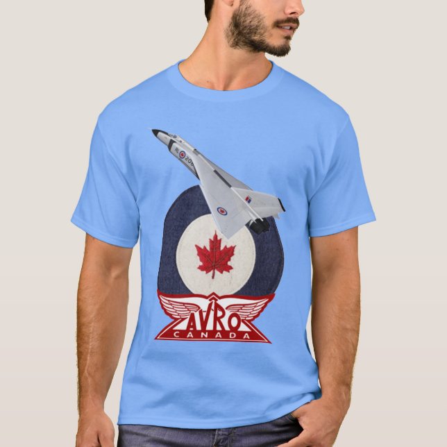 Camiseta Avro Arrow Avro Canada family (Anverso)