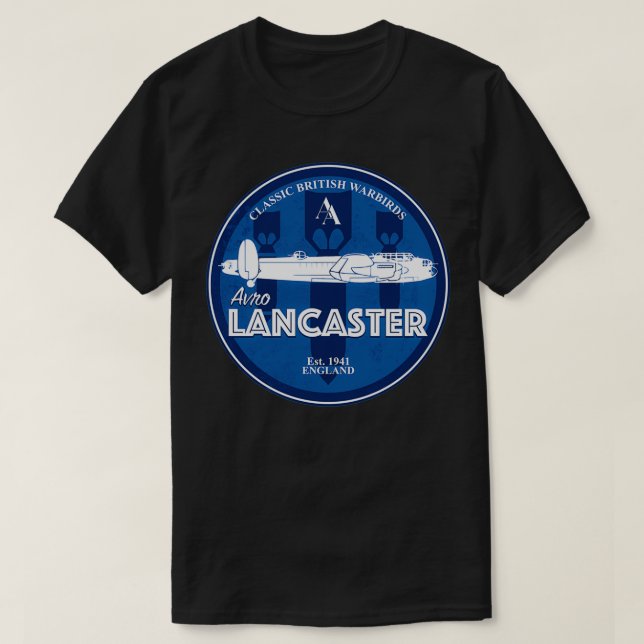Camiseta Avro Lancaster (Diseño del anverso)