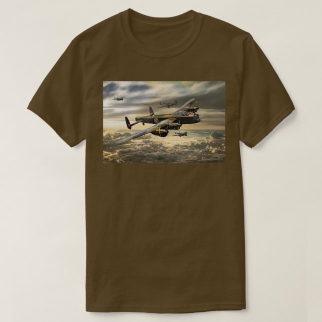 Camiseta Avro Lancaster (2)  (Diseño del anverso)