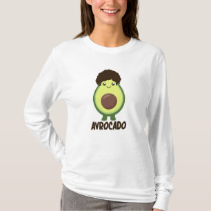 Camiseta Avrocado Avocado Word Game Funny Food Green
