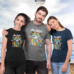 Camiseta Aw Ship Es Año Personalizado de Barco Familiar