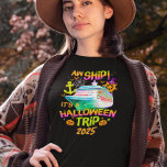 Camiseta Aw Ship Halloween Cruise<br><div class="desc">Este diseño puede ser personalizado en el área proporcionada cambiando la foto y/o el texto. O puede personalizarse haciendo clic en Personalizar esta plantilla y, a continuación, eligiendo la opción de hacer clic en el personalizar y eliminando o cambiando el color del fondo, agregando texto, cambiando el color o estilo...</div>