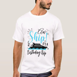 Camiseta Aw Ship It's A Family Trip