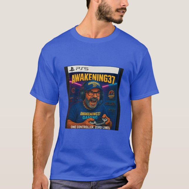 Camiseta "Awakening37: Next Gen Grind – Edición de PS5" (Anverso)