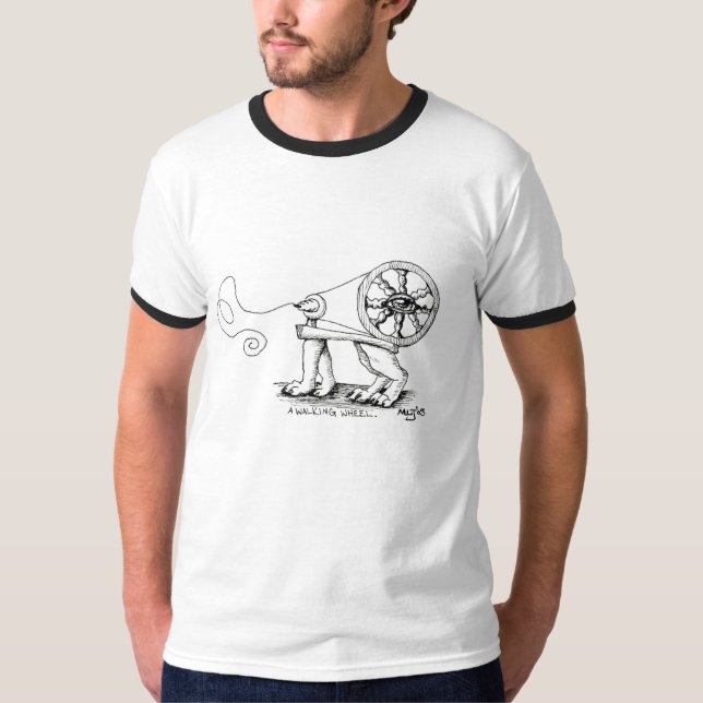 Camiseta awalkingwheel (Anverso)