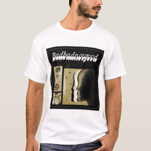 Camiseta awan, BadBadNotGood-band, madang Premium Scoop