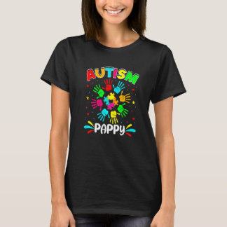 Camiseta Awaran el autismo de la familia con el rompecabeza