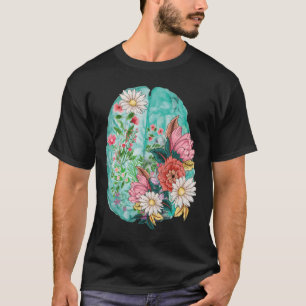 Camiseta Awaren de Salud Mental del Cerebro Humano Anatómic