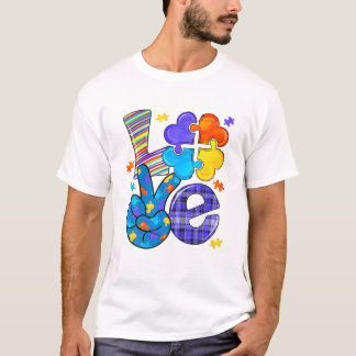 Camiseta Awareness Love Letter Cute