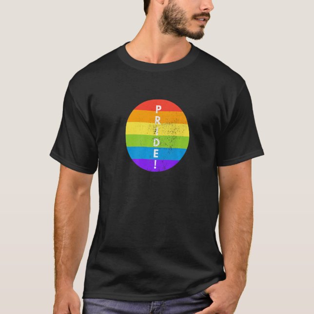 Camiseta Awareness Month Support Love Accept LGBT Community (Anverso)